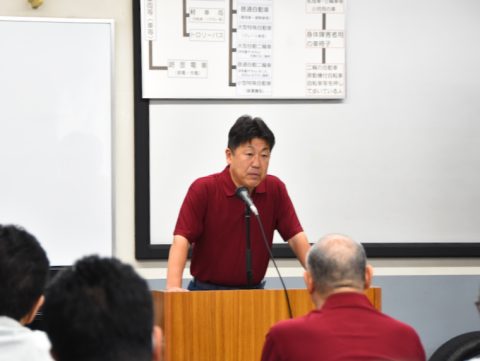 橋本会長開会挨拶